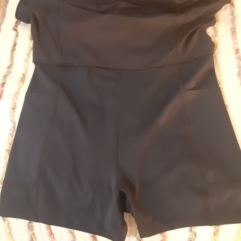 Dress with bulit in shorts